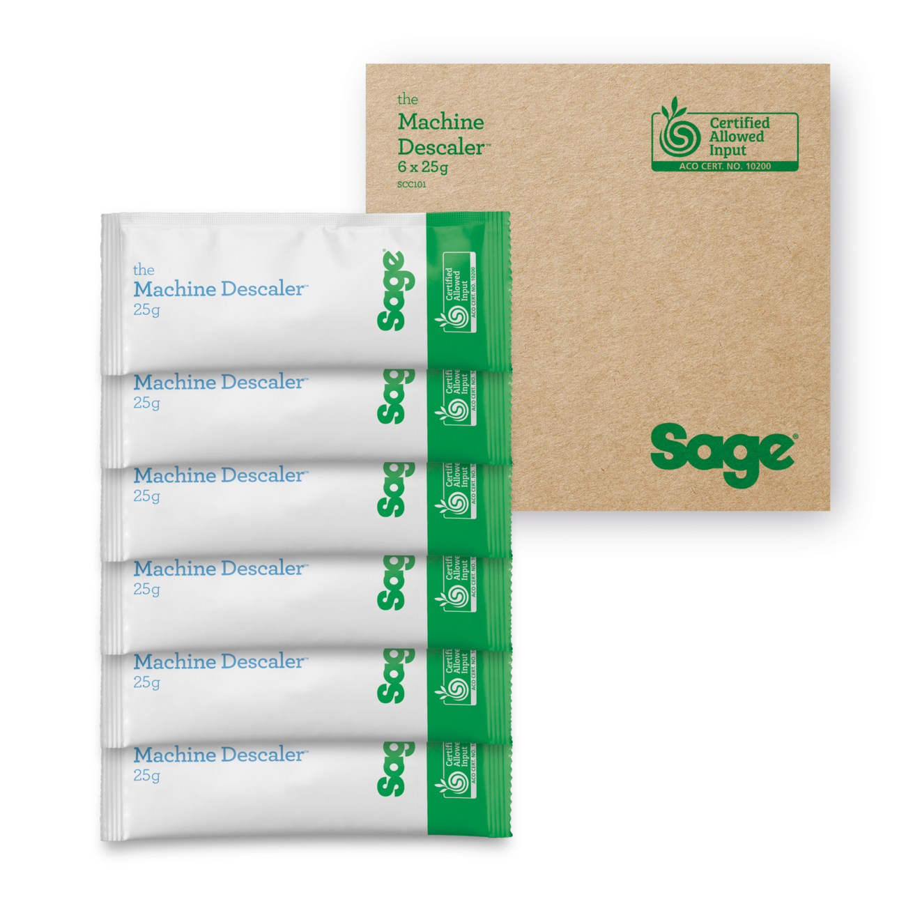 Sage the Machine Descaler x6 box