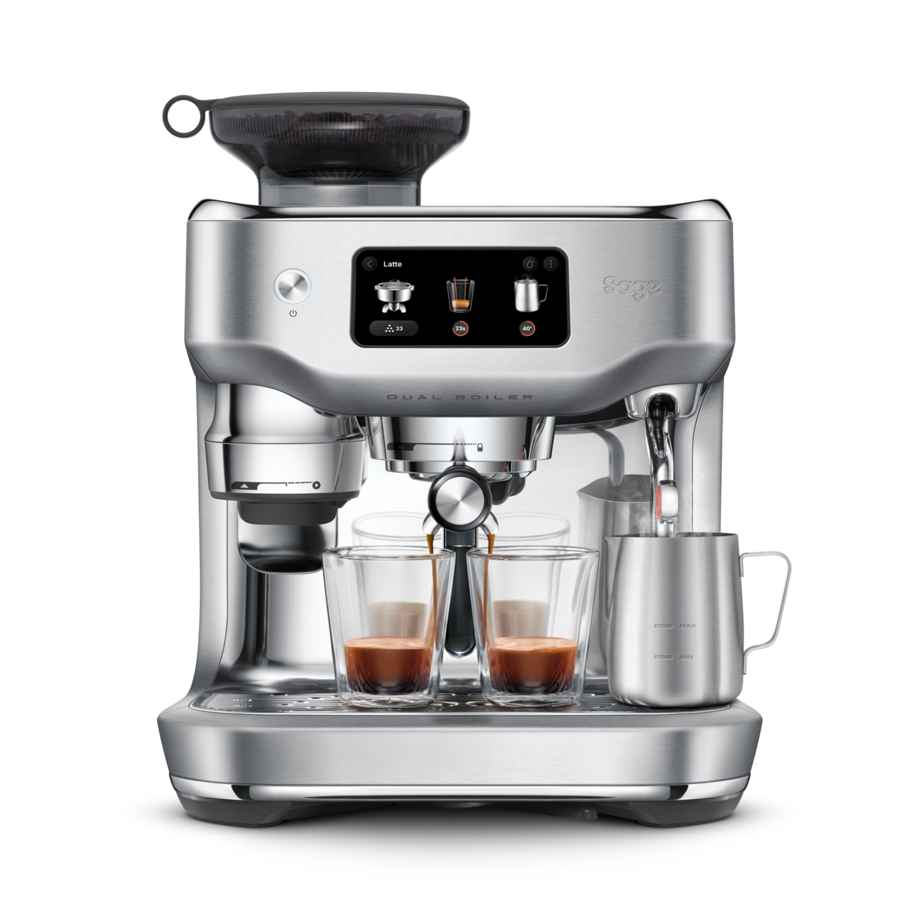 Sage Oracle Dual Boiler, Brushed Stainless Steel