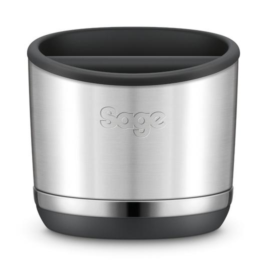 Sage Knock Box 10 — Brushed Stainless Steel