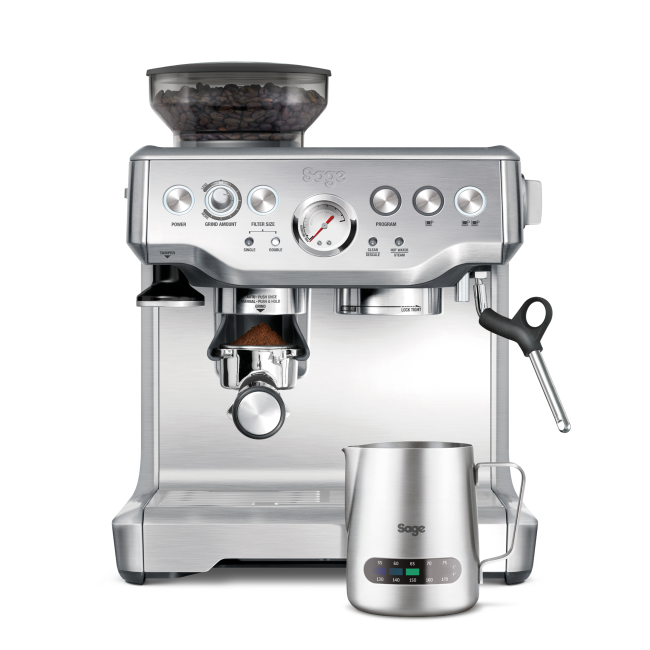 Sage Barista Express, Brushed Stainless Steel