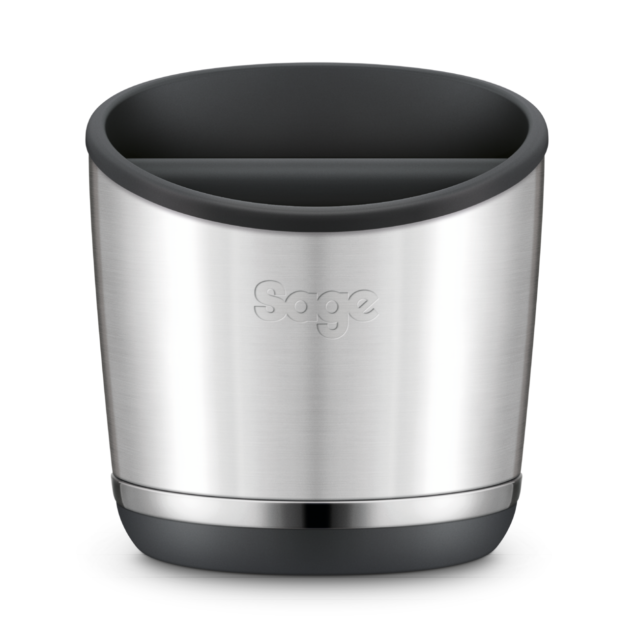 Sage Knock Box 20 — Brushed Stainless Steel