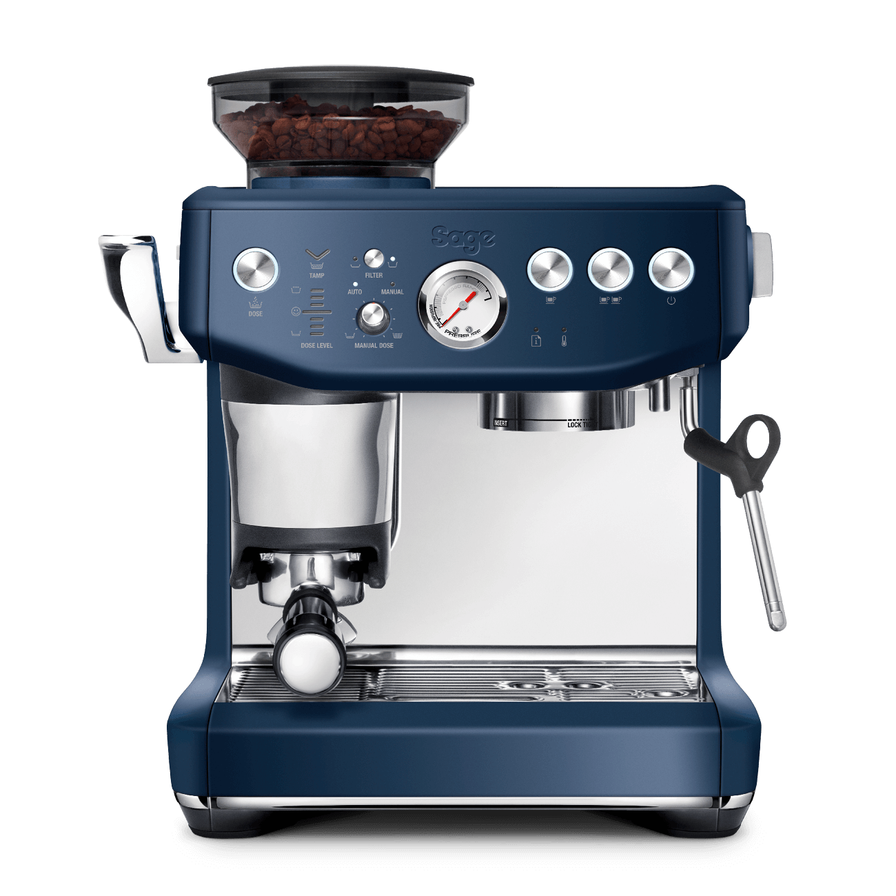 Sage Barista Express Impress, Damson Blue